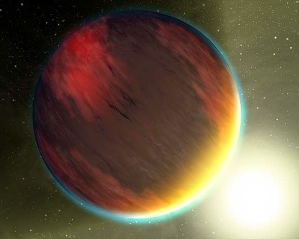 Kayalık Bir Ötegezegenin Atmosferinden Helyum Kaçışı Gözlemlendi