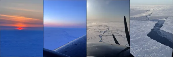 NASA Bilim İnsanları Arktik Deniz Buzunu İncelemek İçin Havaya ve Uzaya Çıktı