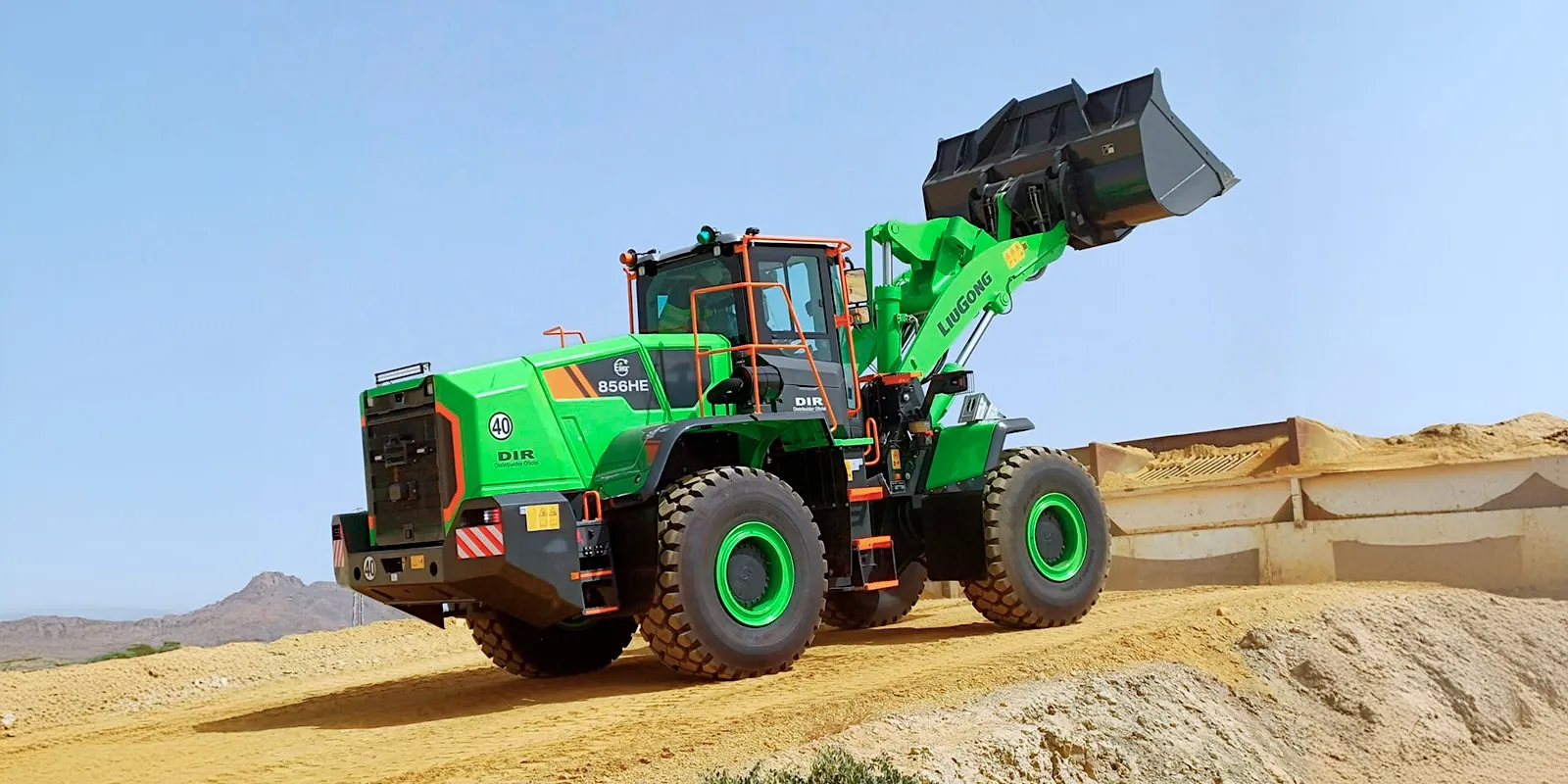 LiuGong’s range of electric loaders and excavators have been adapted to the region