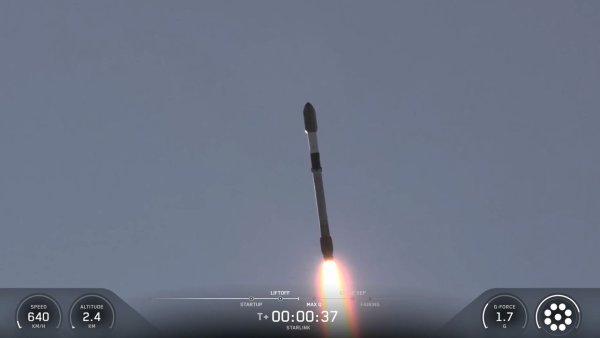 SpaceX Falcon 9 Roketi 35. Kez Fırlatıldı, Starlink Uydularını Yörüngeye Taşıdı