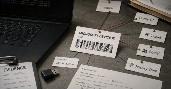 FBI, Windows Cihaz Kimliği Sayesinde Scattered Spider Hacker'ının İzini Buldu