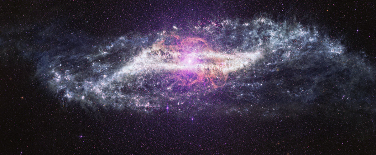 NASA'nın Webb Teleskobu Kozmik Çarpışmayla Şekillenmiş Sıradışı Galaksiyi Görüntüledi