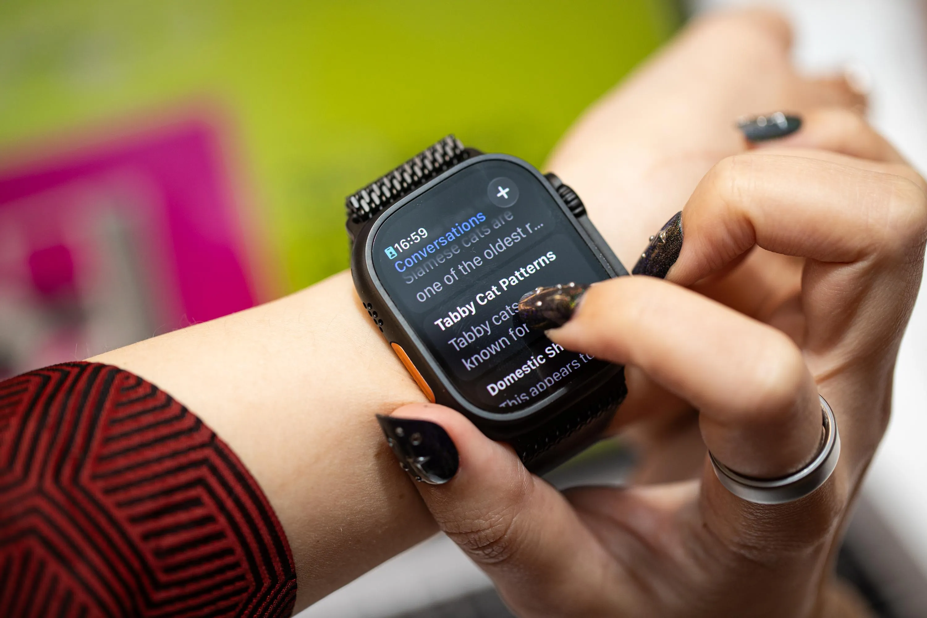 Siri AI conversations