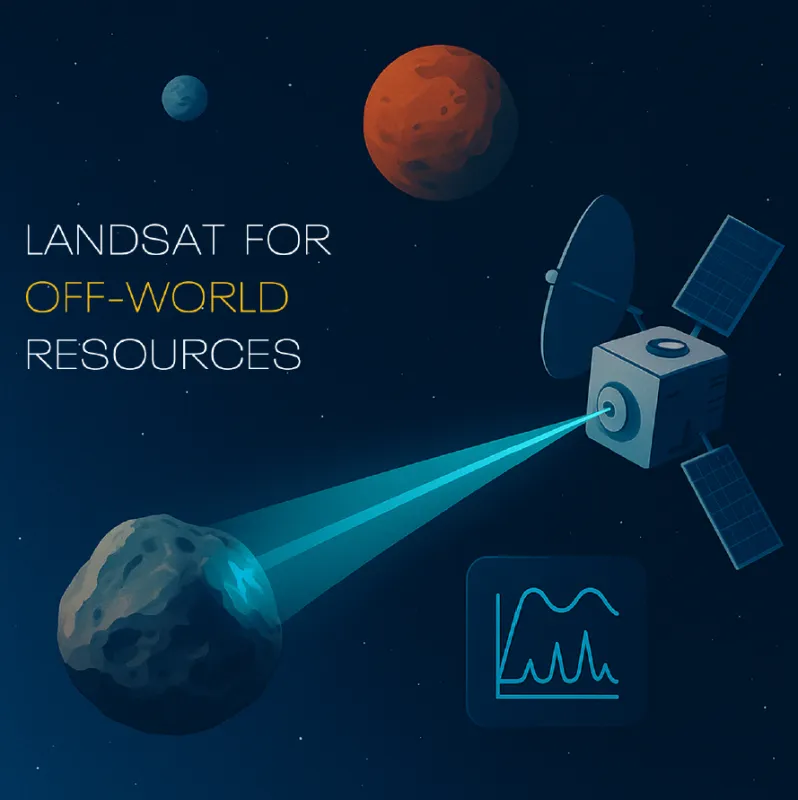 NASA'dan Yörüngeden Mineral Haritalama Konsepti: Interworld Slingshot