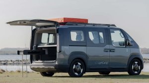Bu Minik Elektrikli Kia Kampçısı Dört Kişiyi Uyutabiliyor