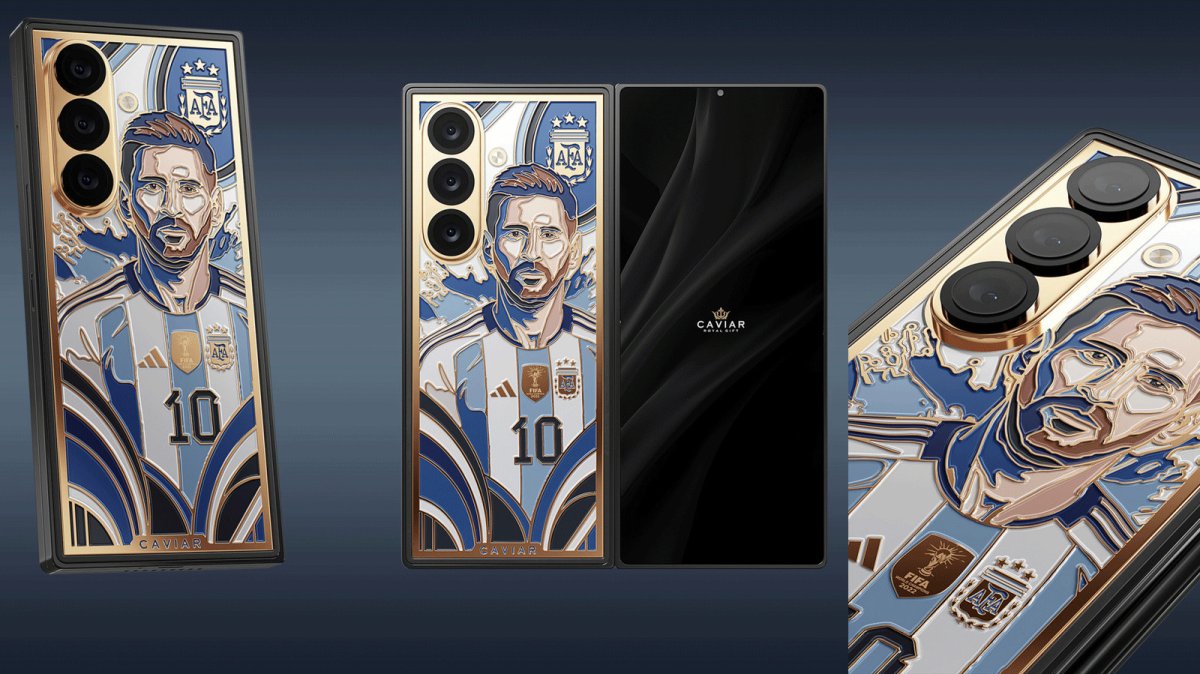 Caviar, Samsung Galaxy Z Fold 8 Ultra'nın Lionel Messi Temalı Versiyonunu Resmi Lansmandan Bir Hafta Önce Satışa Çıkardı