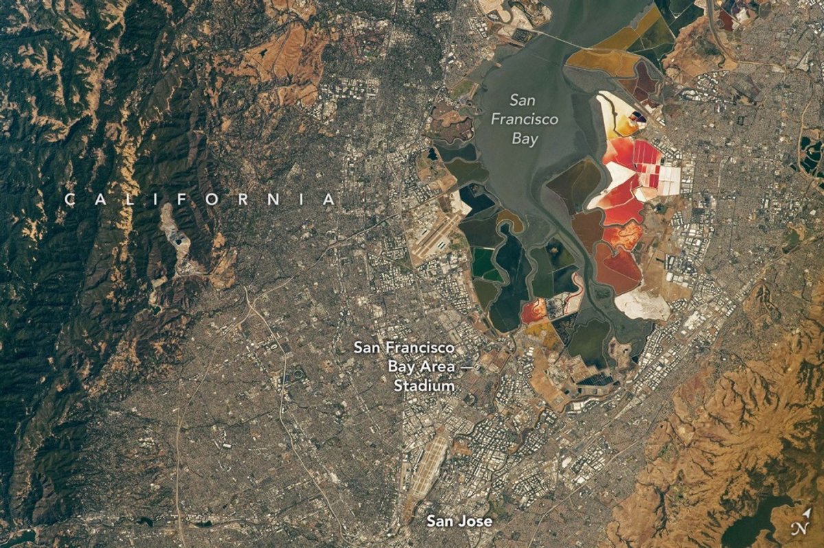 250 Mil Yükseklikten Dünya Kupası Stadyumları