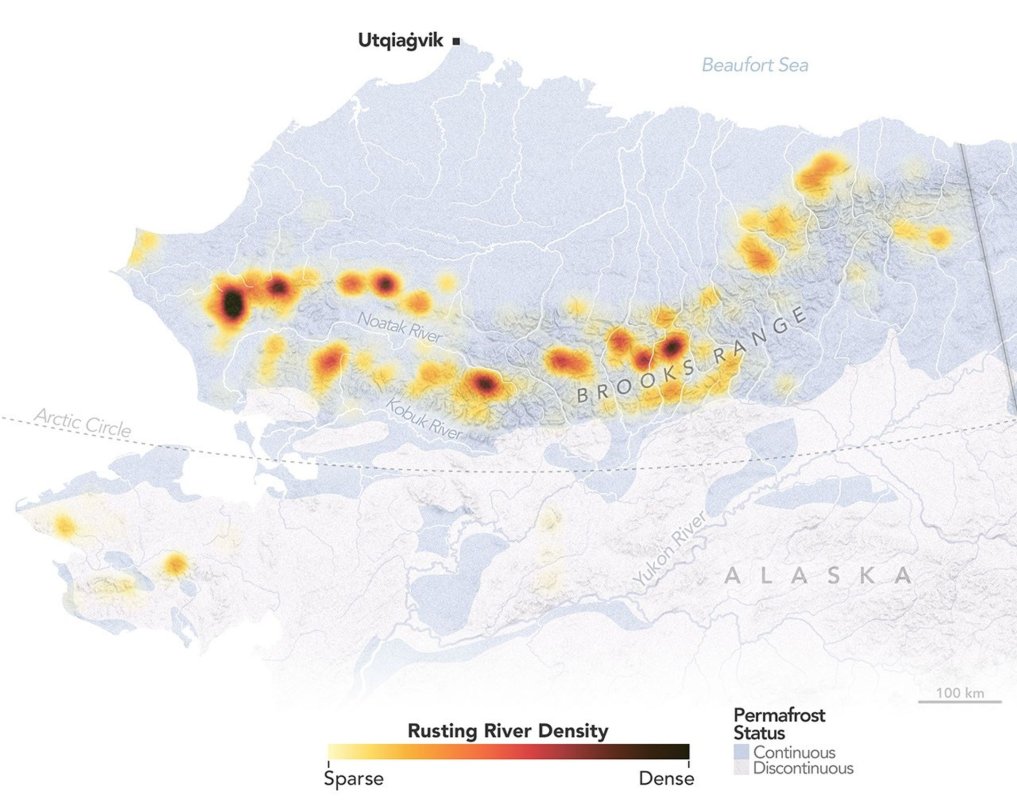 Vahşi, Manzaralı ve Artan Ölçüde Paslı Nehirler