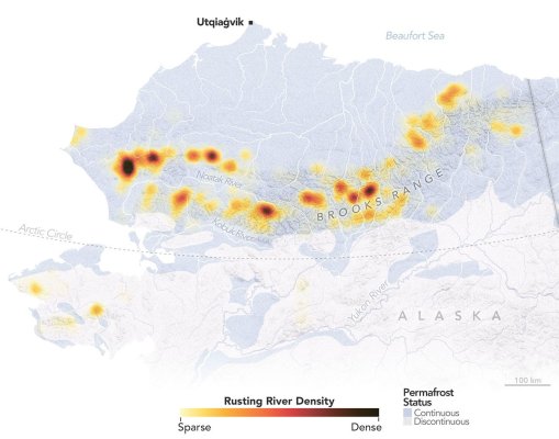 Vahşi, Manzaralı ve Artan Ölçüde Paslı Nehirler