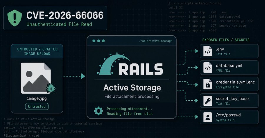 Ruby on Rails'te Kritik Güvenlik Açığı: Görsel Yükleme ile Sunucu Dosyaları Çalınabilir