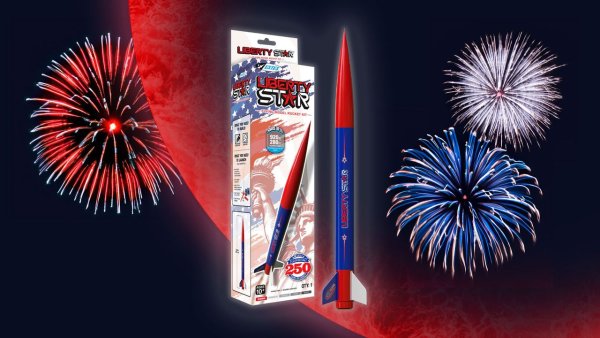 Amerika'nın 250 Yılını Estes Liberty Star Model Roketiyle Kutlayın