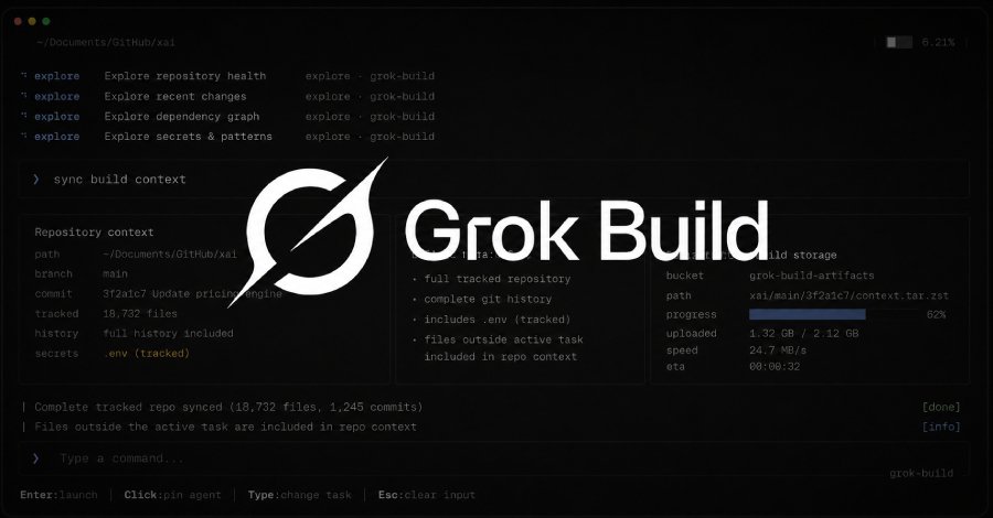 Grok Build, Tüm Git Depolarını xAI Depolama Alanına Yüklüyor, Sadece Okuduğu Dosyaları Değil