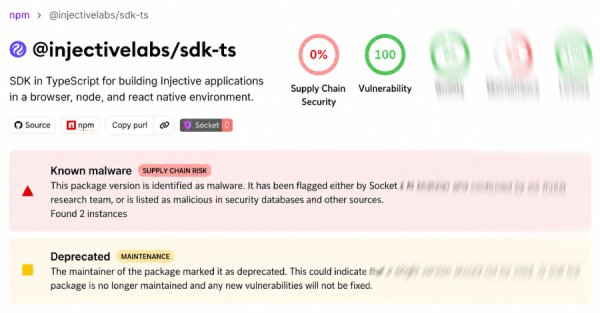 Injective Labs GitHub Hesabı Ele Geçirildi: Cüzdan Anahtarlarını Çalan npm Paketleri Yayınlandı