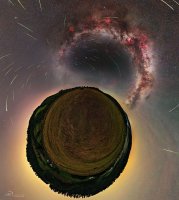 Küçük Gezegen Üzerinde Perseid Meteor Yağmuru