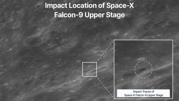 SpaceX Roketinin Ay'a Çarpması, Ay Yerleşimleri İçin 'Somut Bir Operasyonel Riski' Ortaya Koydu