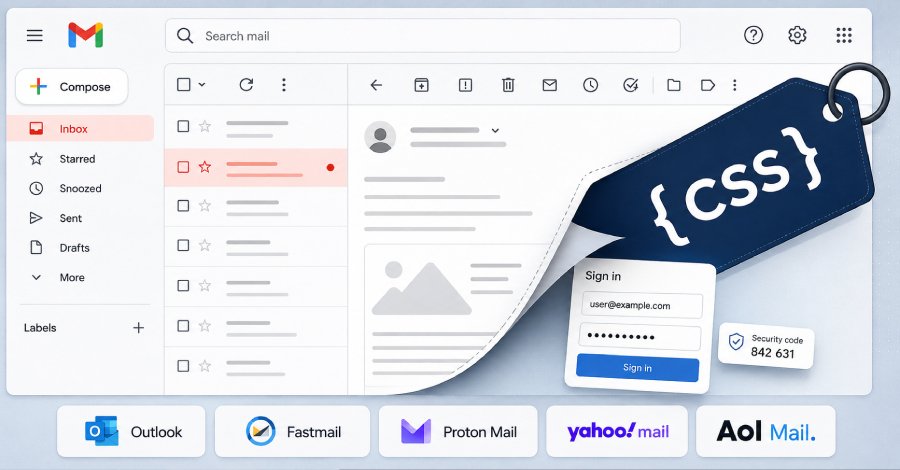 Yeni CSS Saldırıları Webmail Güvenlik Önlemlerini Aşabilir ve Parolaları Çalabilir