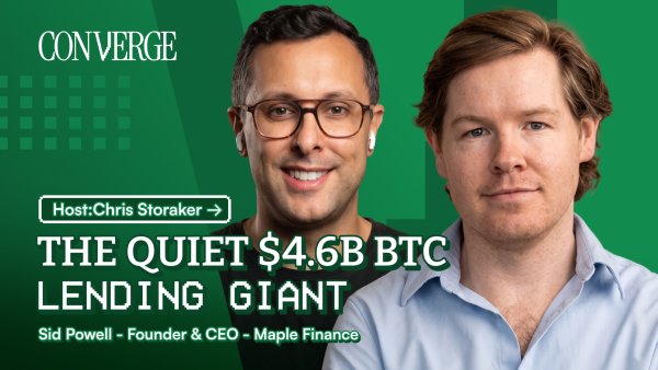Maple Finance, Tether'ın Ardından Kripto Borç Vermede Nasıl 2. Sıraya Yükseldi? — Sid Powell Anlatıyor