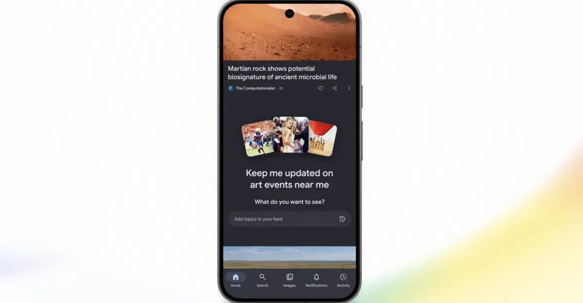 Google Discover'a AI Güdümlü Besleme Geliyor