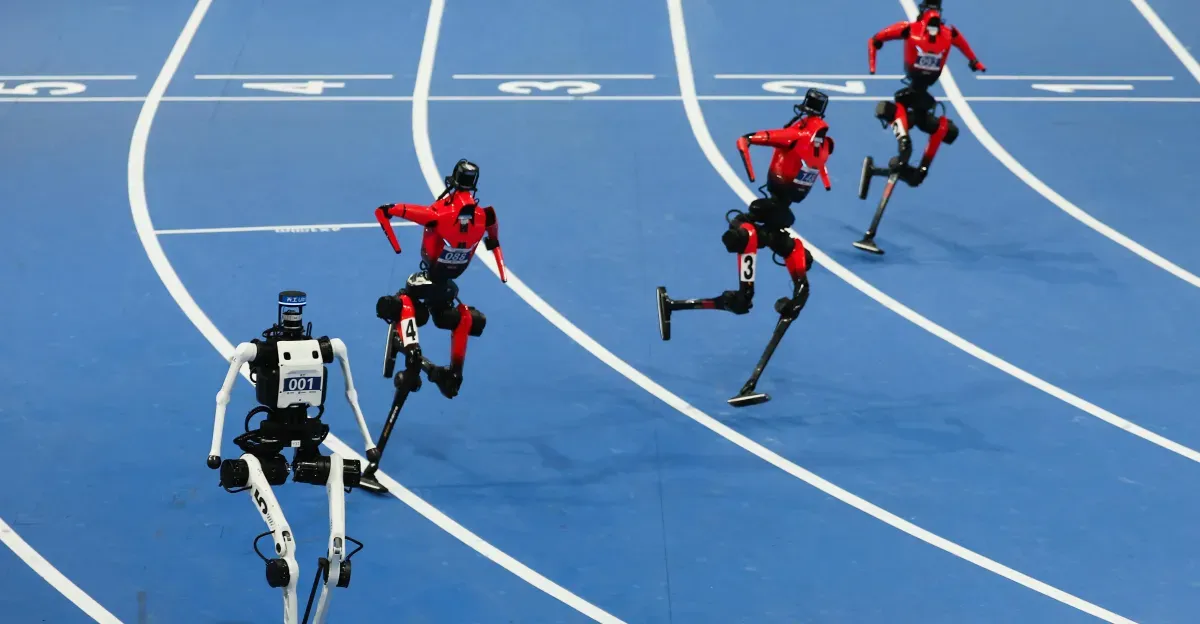 İnsansı Robotlar Usain Bolt'un 100-Metre Rekorunu Kırdı