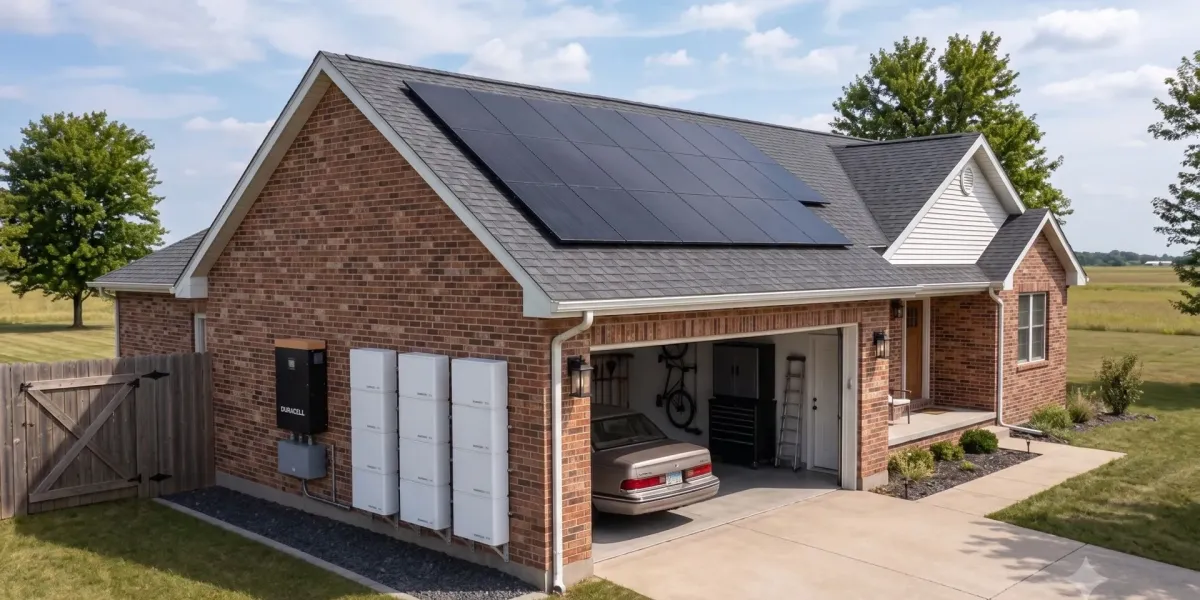 İllinois'te 0 Down Paymentli Ev Güneş Enerjisi ve 60 kWh Batarya Fırsatı