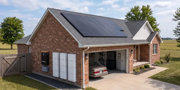 İllinois'te 0 Down Paymentli Ev Güneş Enerjisi ve 60 kWh Batarya Fırsatı