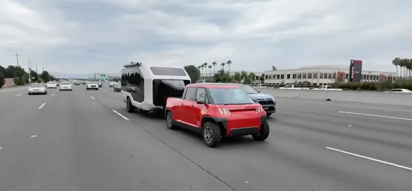 Telo, Küçük Elektrikli Kamyonetinin Çekme Kapasitesini 8.000 lbs'ye Çıkarıyor