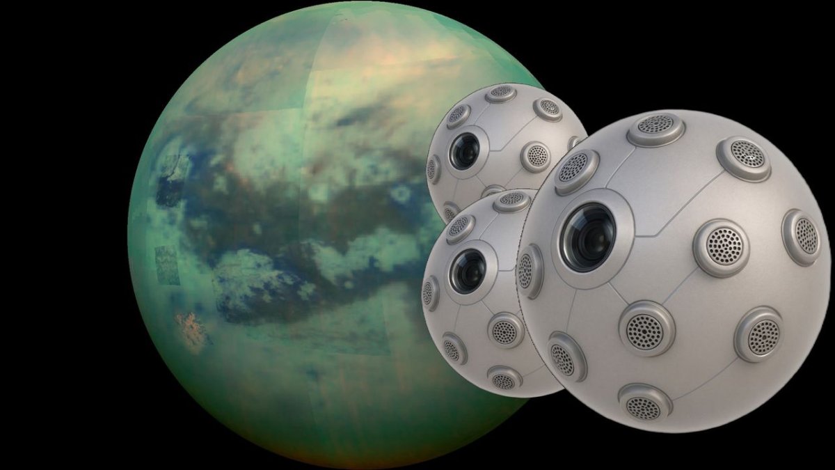 NASA, Satürn'ün Ayı Titan'ın Mağaralarını Araştırabilecek Küresel 'Aerobot'ları Fonluyor