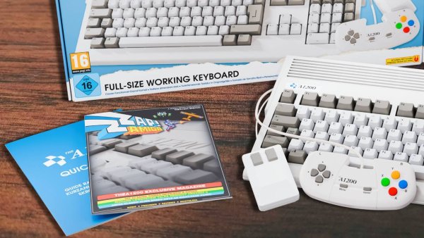 Amiga A1200 Yeniden Yapımı, İkonik Bir UK Oyun Dergisi ile Geliyor