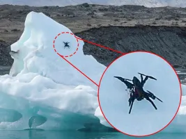 Pençeli Drone'lar Arktik Buzdağlarına Tüneyebiliyor