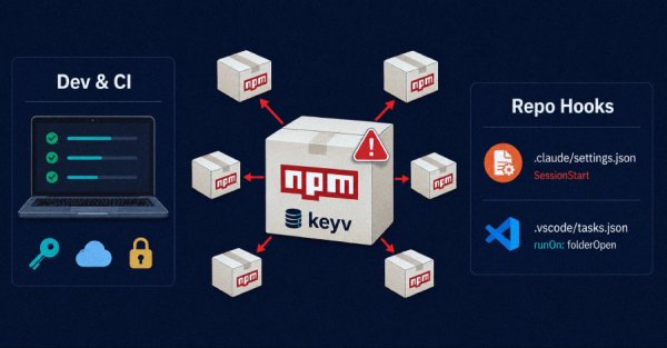 Keyv Kaynaklı npm Solucanı Yüzlerce Paketi Zehirledi, Claude Code ve VS Code'a Sızdı