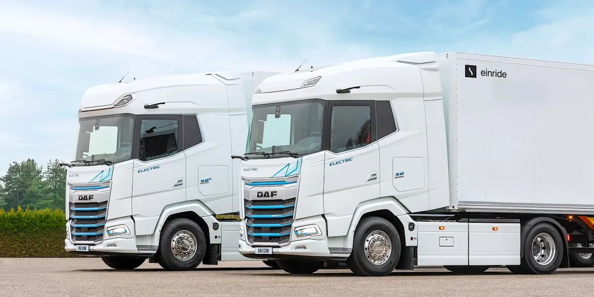 DAF, Einride İle İşbirliği Yaparak Elektrikli Kamyonlarına Seviye 4 Otonom Sürüş Ekliyor