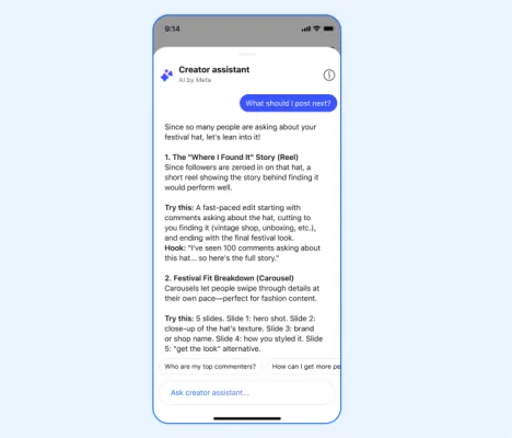 Facebook, Yaratıcılar için Yeni Bir Uygulama Tanıttı