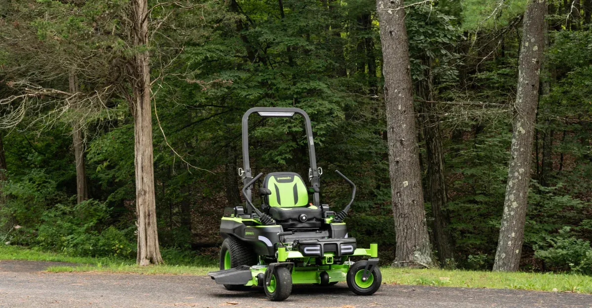 Greenworks'in MaximusZ Elektrikli Çim Biçme Makinesi