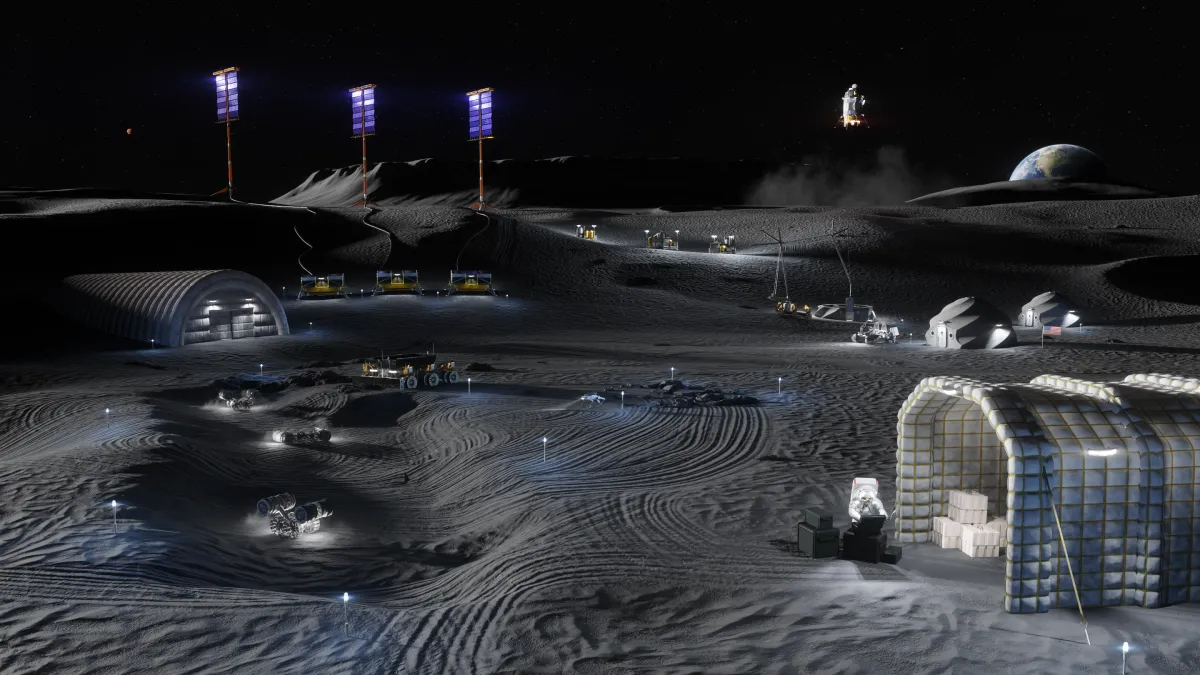NASA, Öğrencileri Ay'daki Gelecek Üssü İçin Fikir Yarışmasına Davet Ediyor