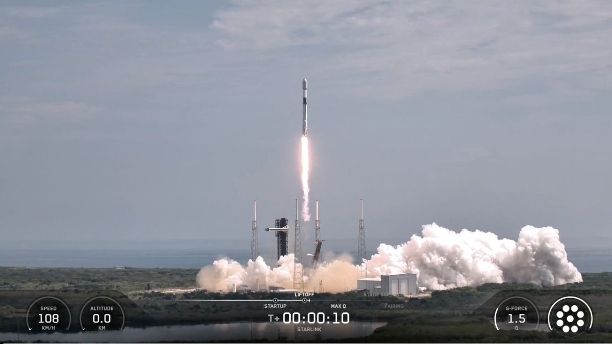 SpaceX 29 Starlink Uyduyu Fırlattı, Roketi Denizde Bir Gemiye İndirdi