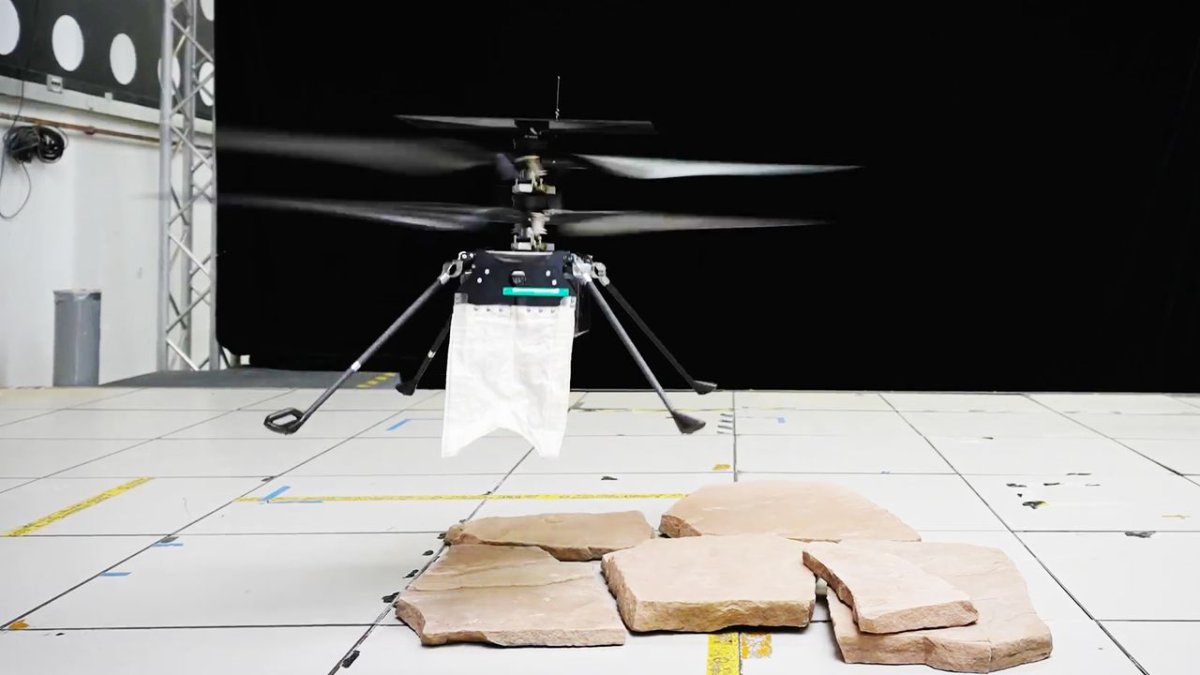 NASA'nın SkyFall Mars Helikopterleri Küçük Pelerinler Giyecek