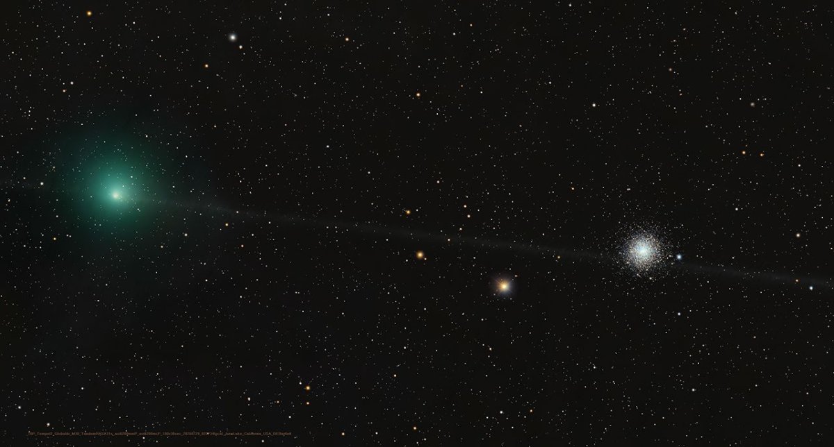Tempel 2 Kuyruklu Yıldızının Messier Anı