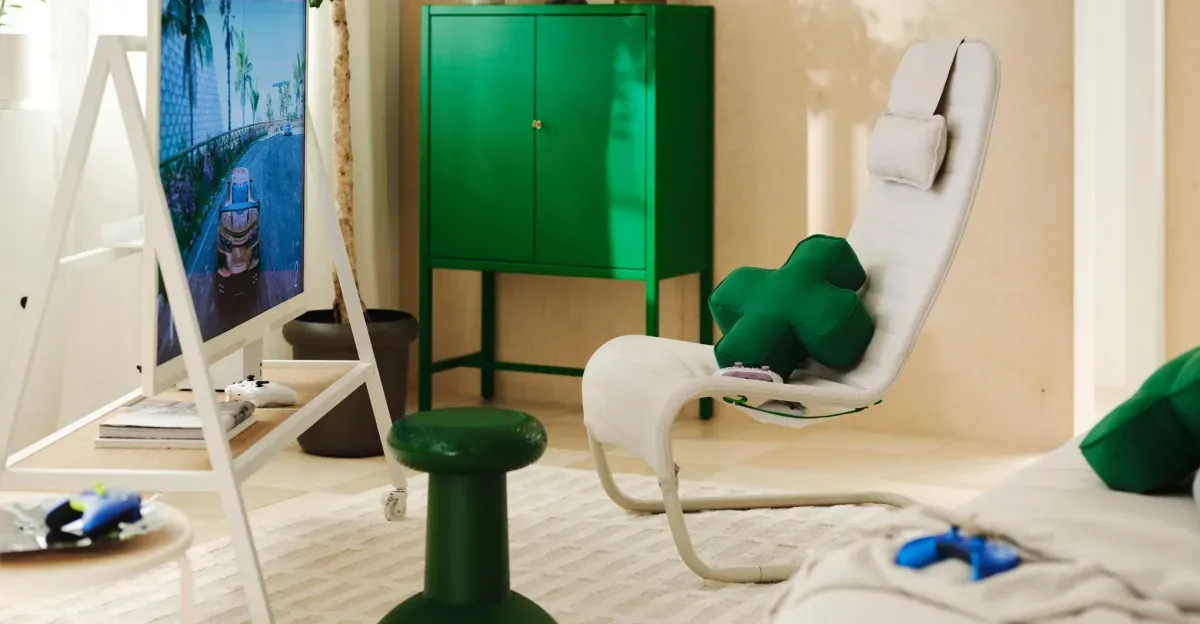 Ikea ve Microsoft'tan Oyunculara Özel Koleksiyon: Dev Analog Çubuk Şeklinde Tabure