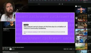 Asmongold Twitch'den Geçici Olarak Askıya Alındı