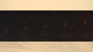 Mars gezgini, Dünya'nın Phobos'un arkasında kayboluşunu görüntülüyor