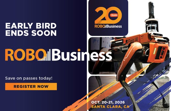 RoboBusiness 2026 için erken kayıt indirimleri 31 Ağustos'ta sona eriyor