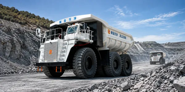 350 Tonluk Dev Elektrikli Maden Kamyonu: Longking ZL230E