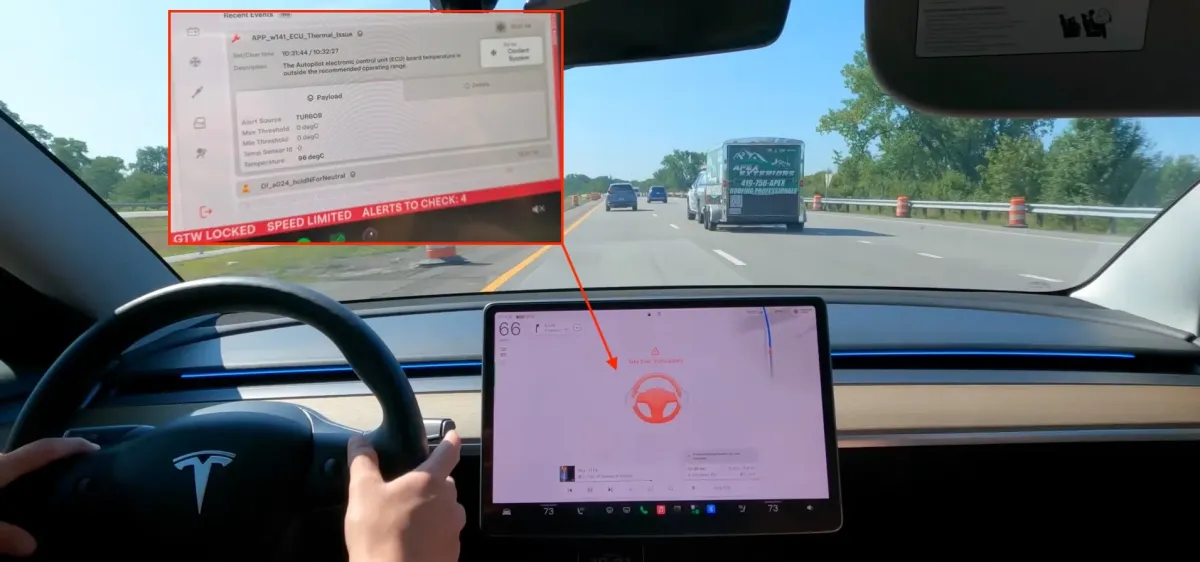 Tesla FSD v14 Lite, HW3 Bilgisayar Arızalarına Neden Oluyor