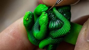Razer, Elit Bir Kaçışa Sahip, Elle Boyanmış Yılan Şeklinde Bir Keycap Tanıttı
