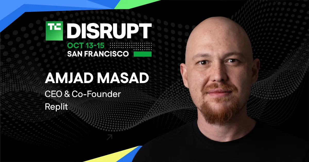Replit CEO'sü Amjad Masad, TechCrunch Disrupt 2026'da Konuşmacı Olacak