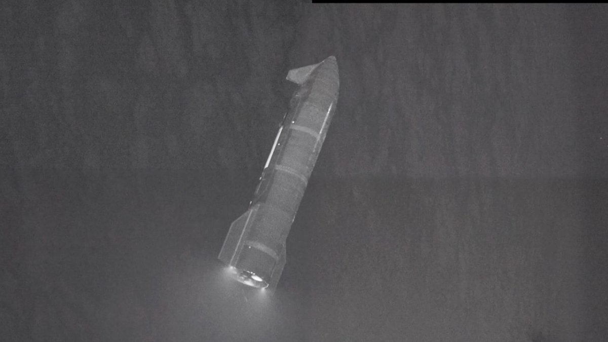 SpaceX'in Starship'i Uzayda Yeni Nesil Starlink Uydusu Tarafından Görüntülendi
