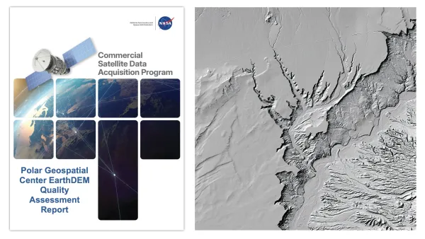 NASA'nın Kalite Değerlendirme Raporu Polar Geospatial Center EarthDEM Yükseklik Ürünlerini Değerlendiriyor