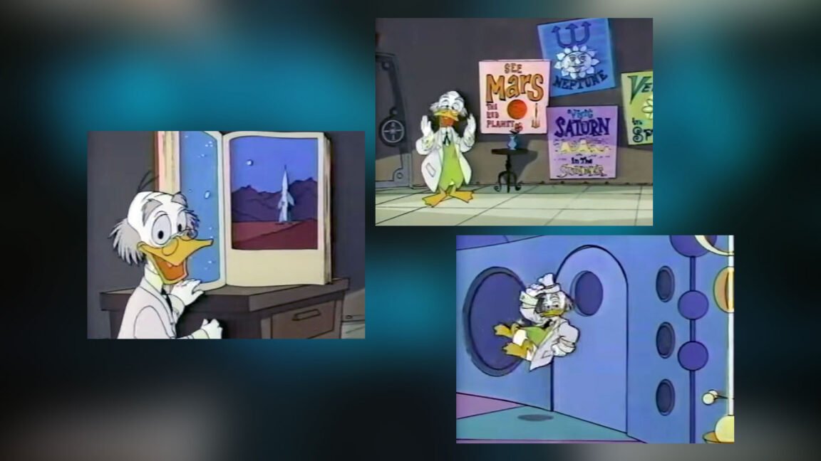 Donald Duck'ın amcası kısmen Wernher von Braun'dan esinlendi