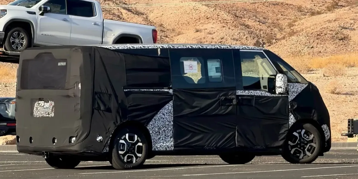 Kia'nın yeni PV7 elektrikli vanı ABD'de görüntülendi