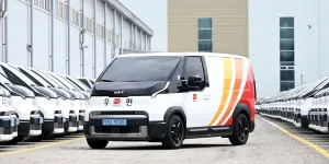 Kia'dan posta dağıtımı için 200 PV5 elektrikli van